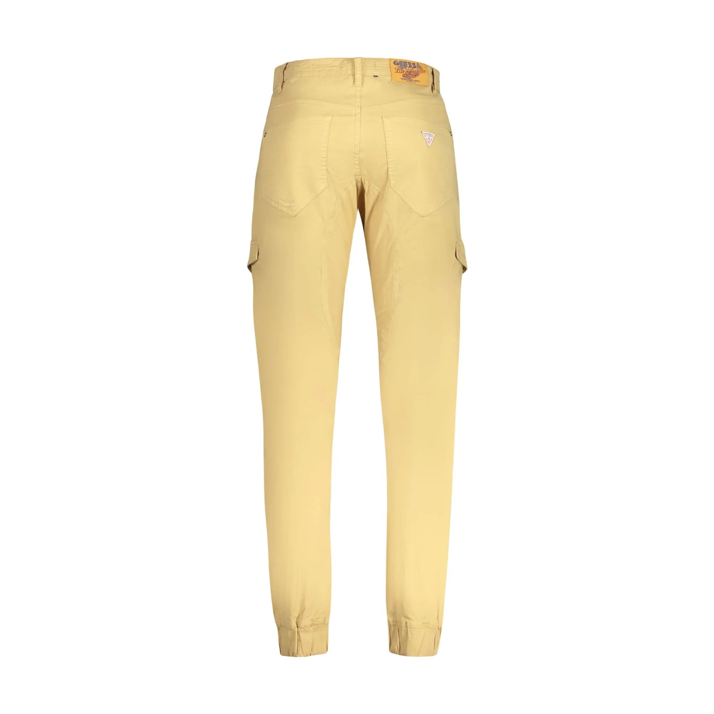 Guess Jeans Pantaloni Uomo beige Slim Fit con Logo - vista 2