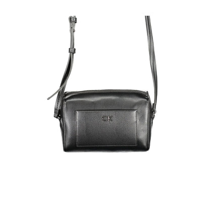 Calvin Klein Borsa Donna Nera a Tracolla con Zip e Tasche Borse Nero - foto prodotto