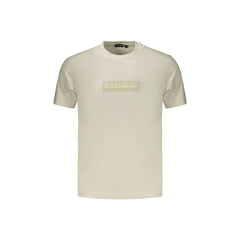 Napapijri T-Shirt Maniche Corte Uomo Bianca Stampa Logo