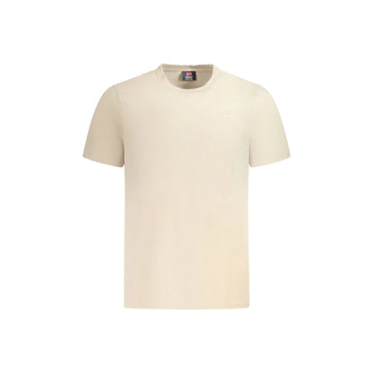 Norway 1963 T-Shirt Maniche Corte Uomo Beige Ricamo - foto prodotto