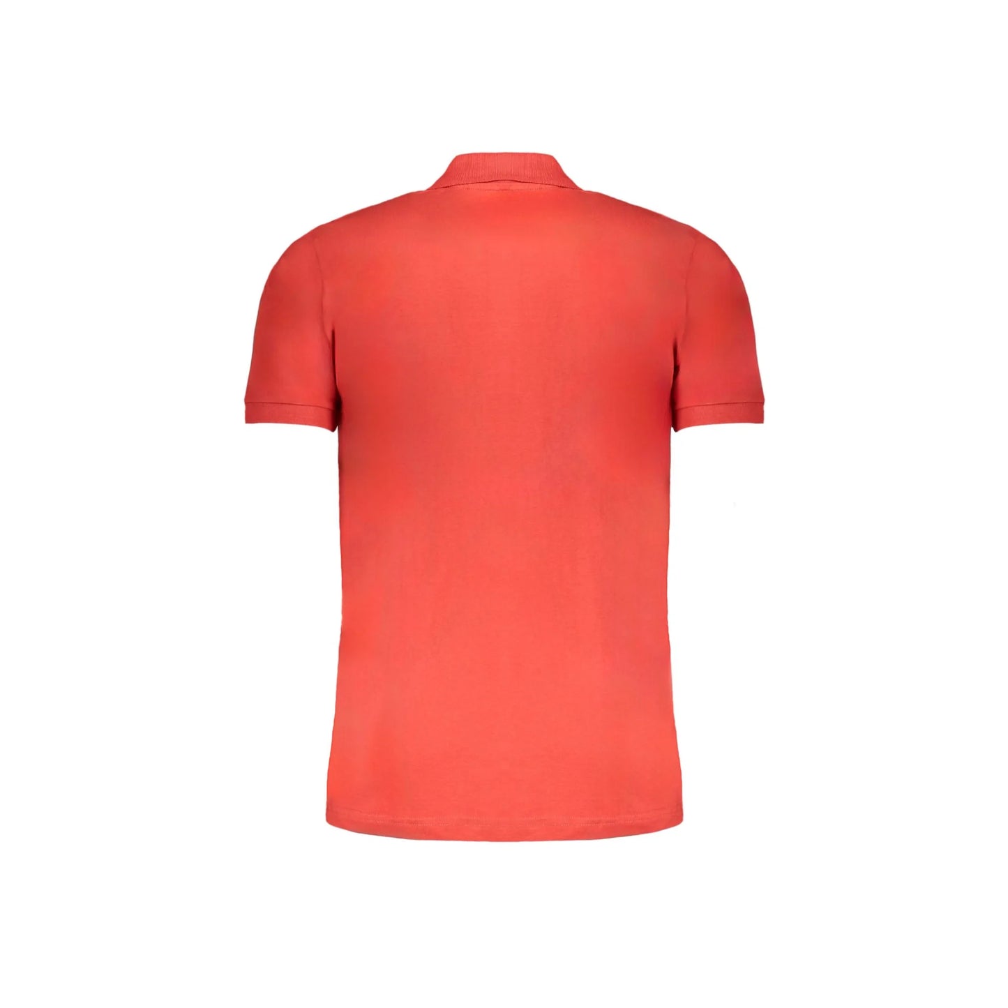 Gian Marco Venturi Polo Maniche Corte Uomo Rossa Ricamo rosso - vista 2