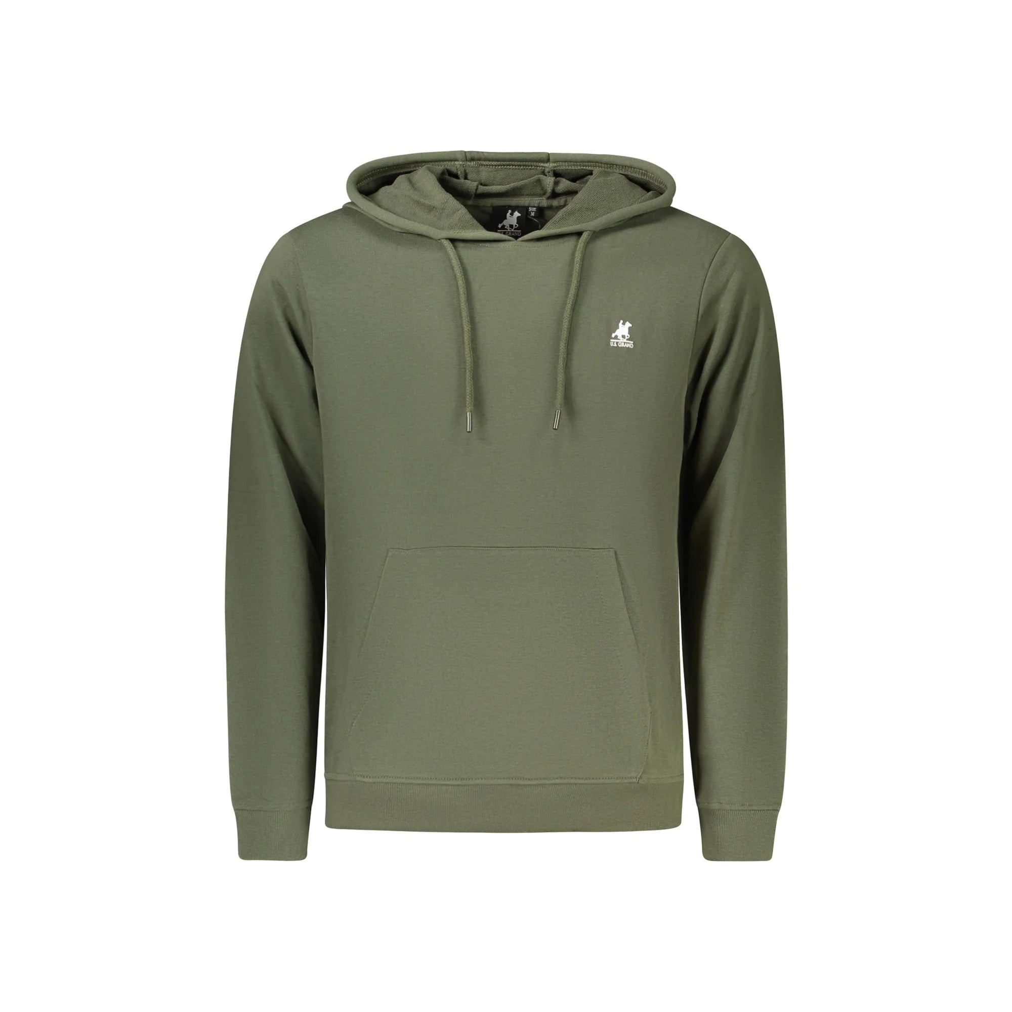 U.S. GRAND FELPA SENZA ZIP UOMO VERDE