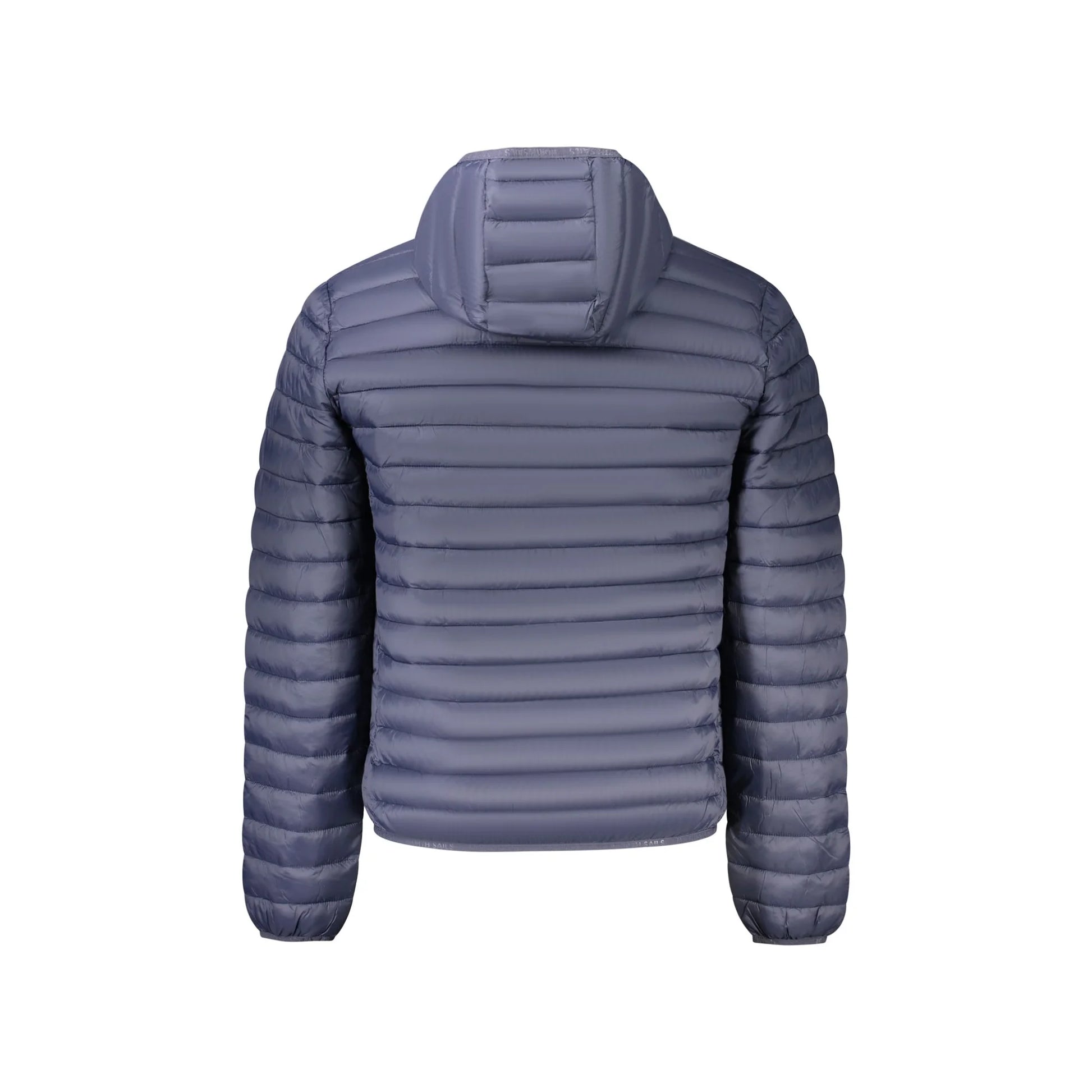 North Sails Giubbotto Uomo Blu con Cappuccio e Logo Giubbotti e Giacche - vista 2