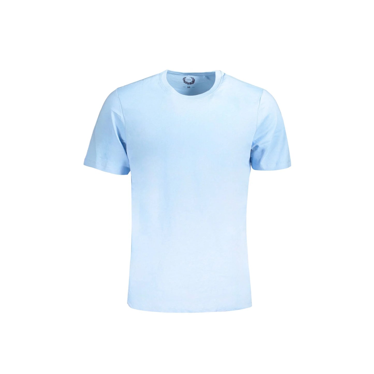Gian Marco Venturi T-Shirt Maniche Corte Uomo Azzurra Ricamo Azzurro - foto prodotto