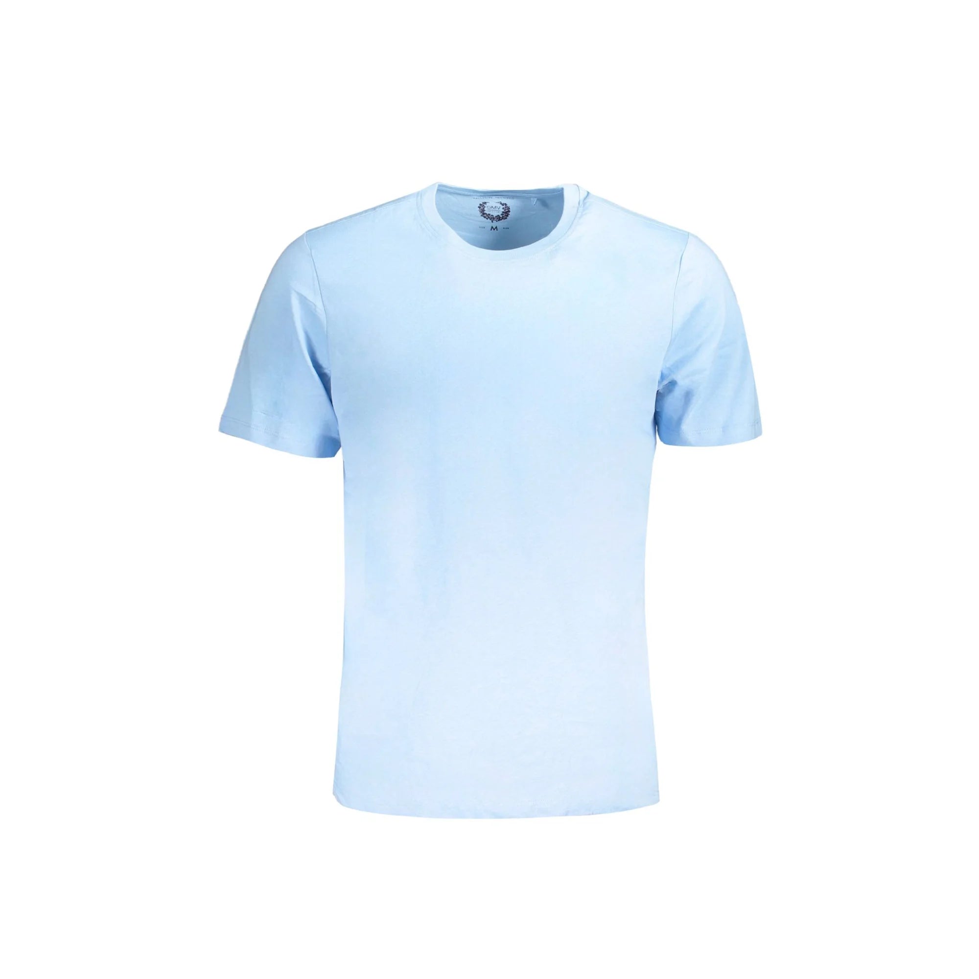 Gian Marco Venturi T-Shirt Maniche Corte Uomo Azzurra Ricamo Azzurro - foto prodotto