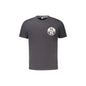 North Sails T-Shirt Maniche Corte Uomo Nera Stampa Logo Nero - foto prodotto