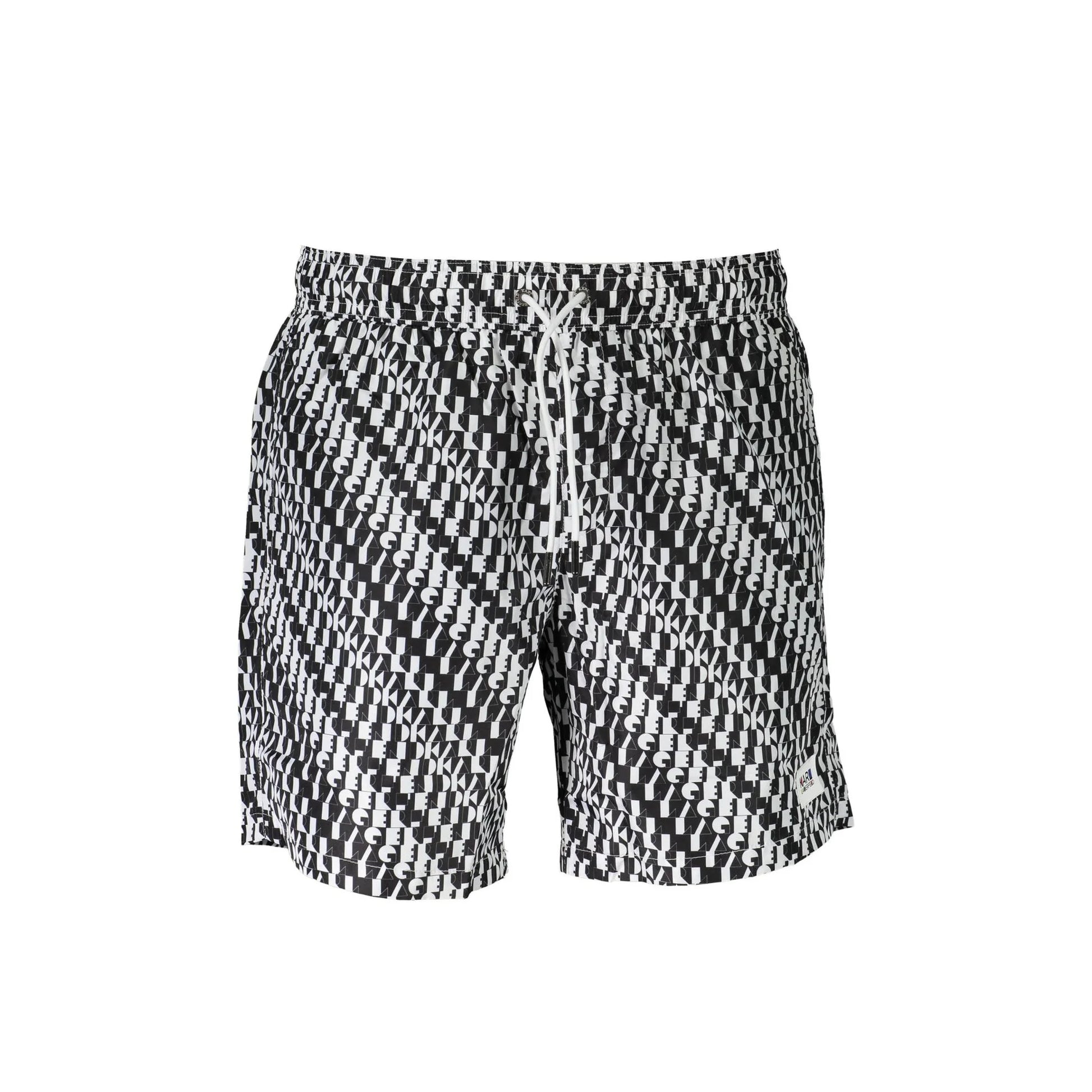 Karl Lagerfeld Beachwear Costume da Mare Uomo Bianco Logo - foto prodotto