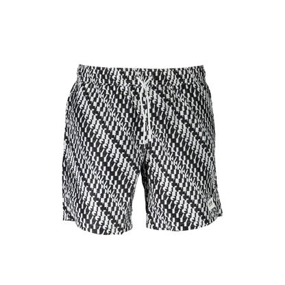 Karl Lagerfeld Beachwear Costume da Mare Uomo Bianco Logo - foto prodotto