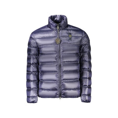 Blauer Giubbotto Maniche Lunghe Uomo Blu Logo