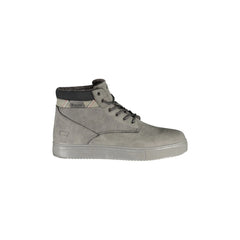 CARRERA Bottines Homme Gris avec Lacets et Détails Contrastés