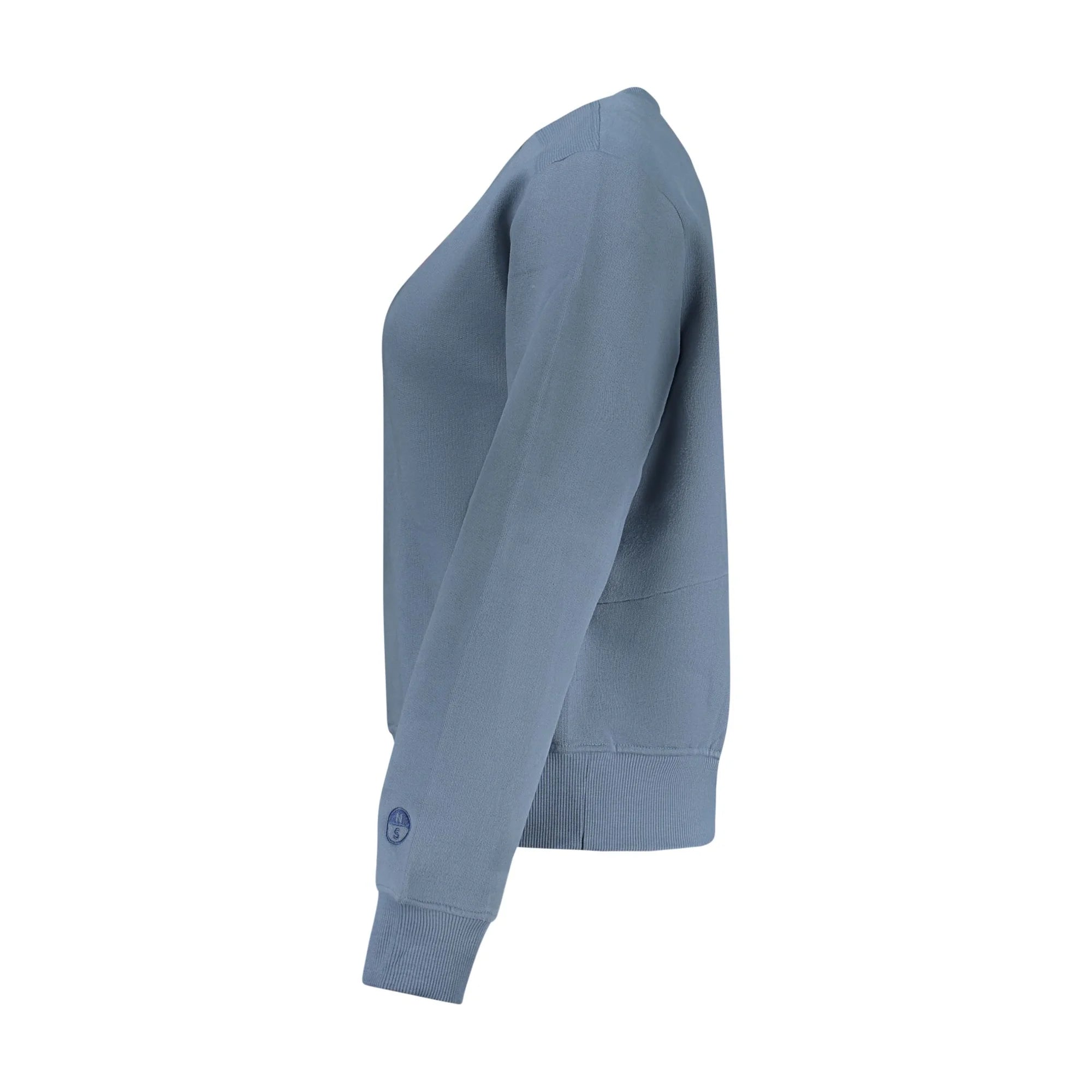 NORTH SAILS FELPA SENZA ZIP DONNA BLU