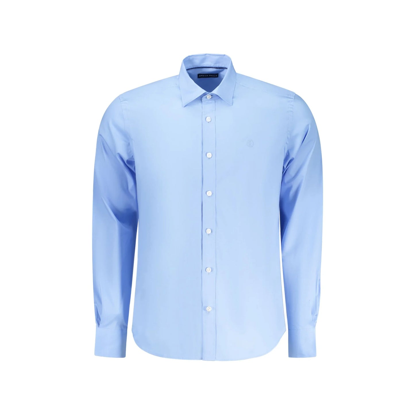 North Sails Camicia Maniche Lunghe Uomo Azzurra Ricamo Camicie Azzurro - foto prodotto