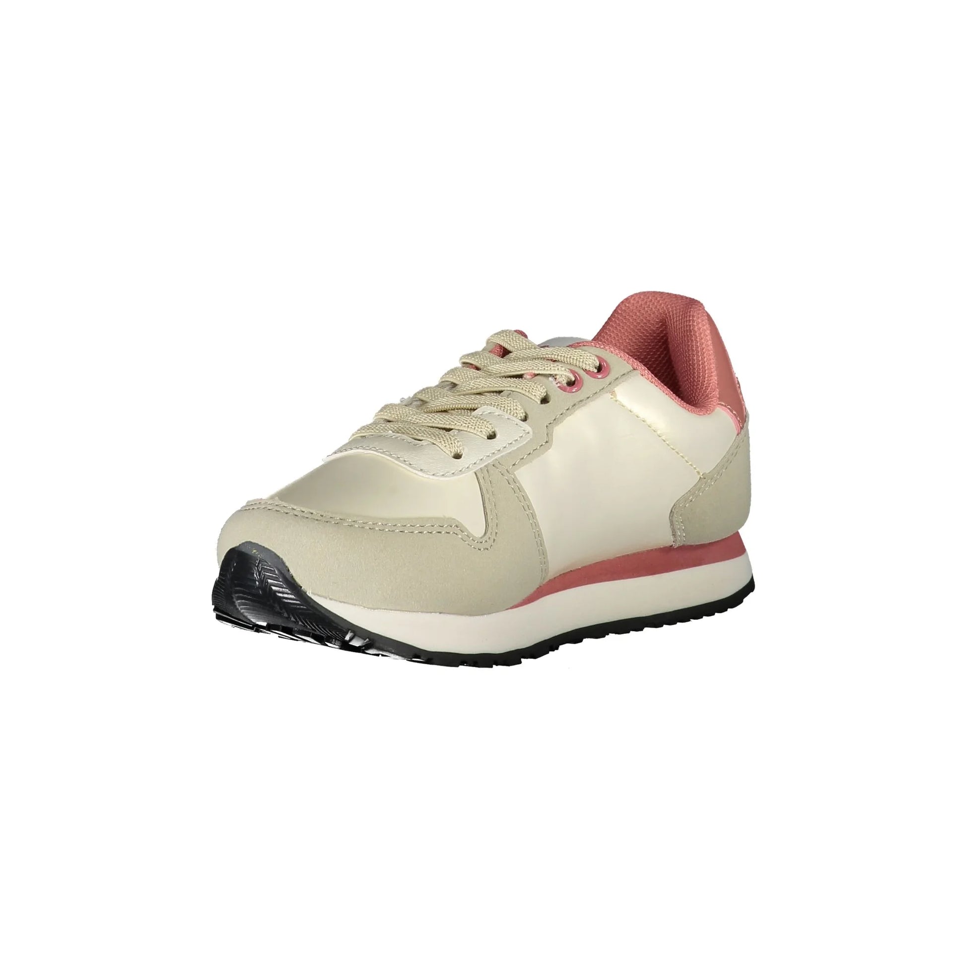 U.S. POLO ASSN. Sneakers Bambino Beige con Dettagli a Contrasto - vista 3