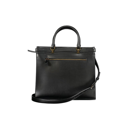 GUESS JEANS Borsa Donna a Mano Nera con Logo e Tracolla SESTRI LOGO Borse nero - vista 2