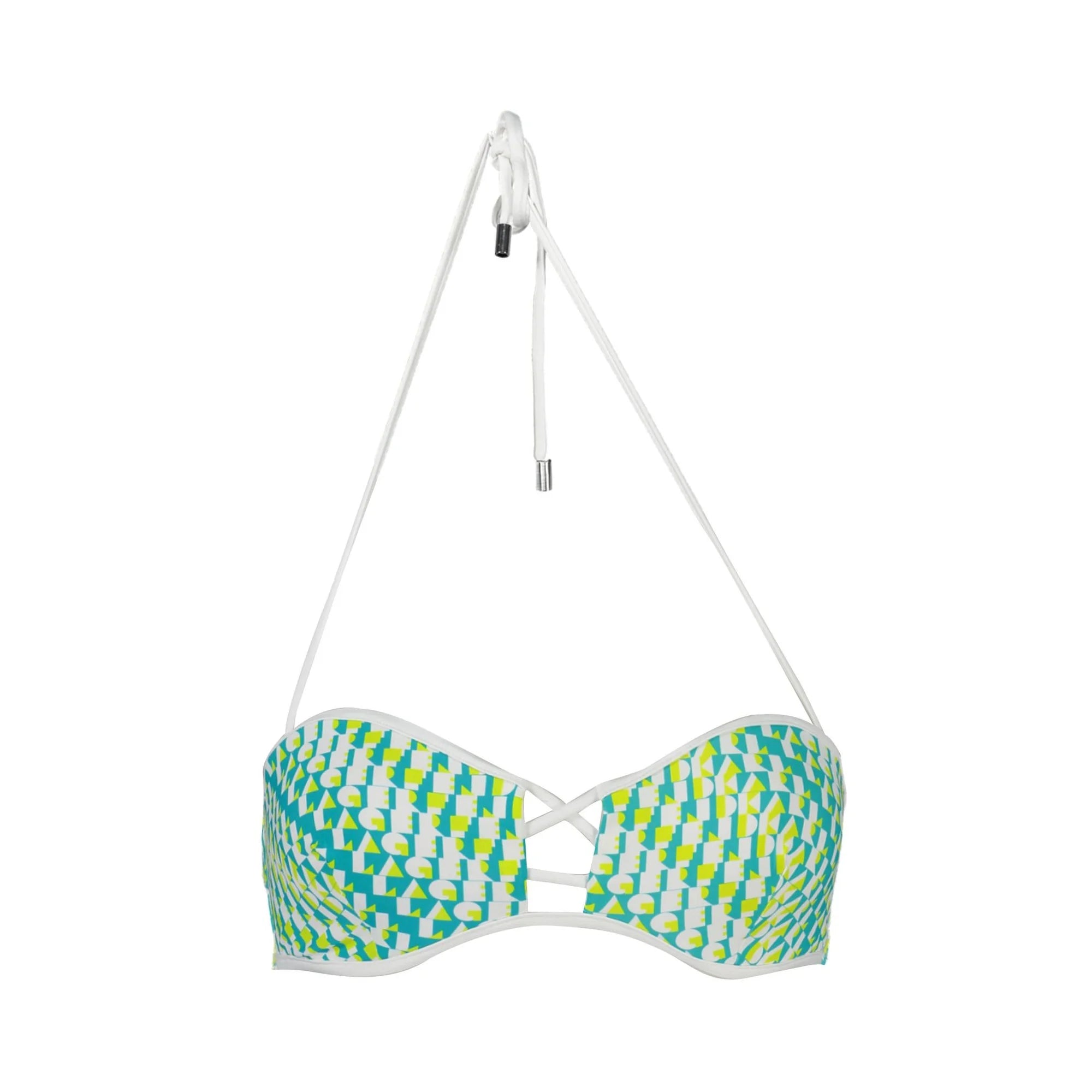 Karl Lagerfeld Beachwear Costume Mare Donna Verde Stampa - foto prodotto
