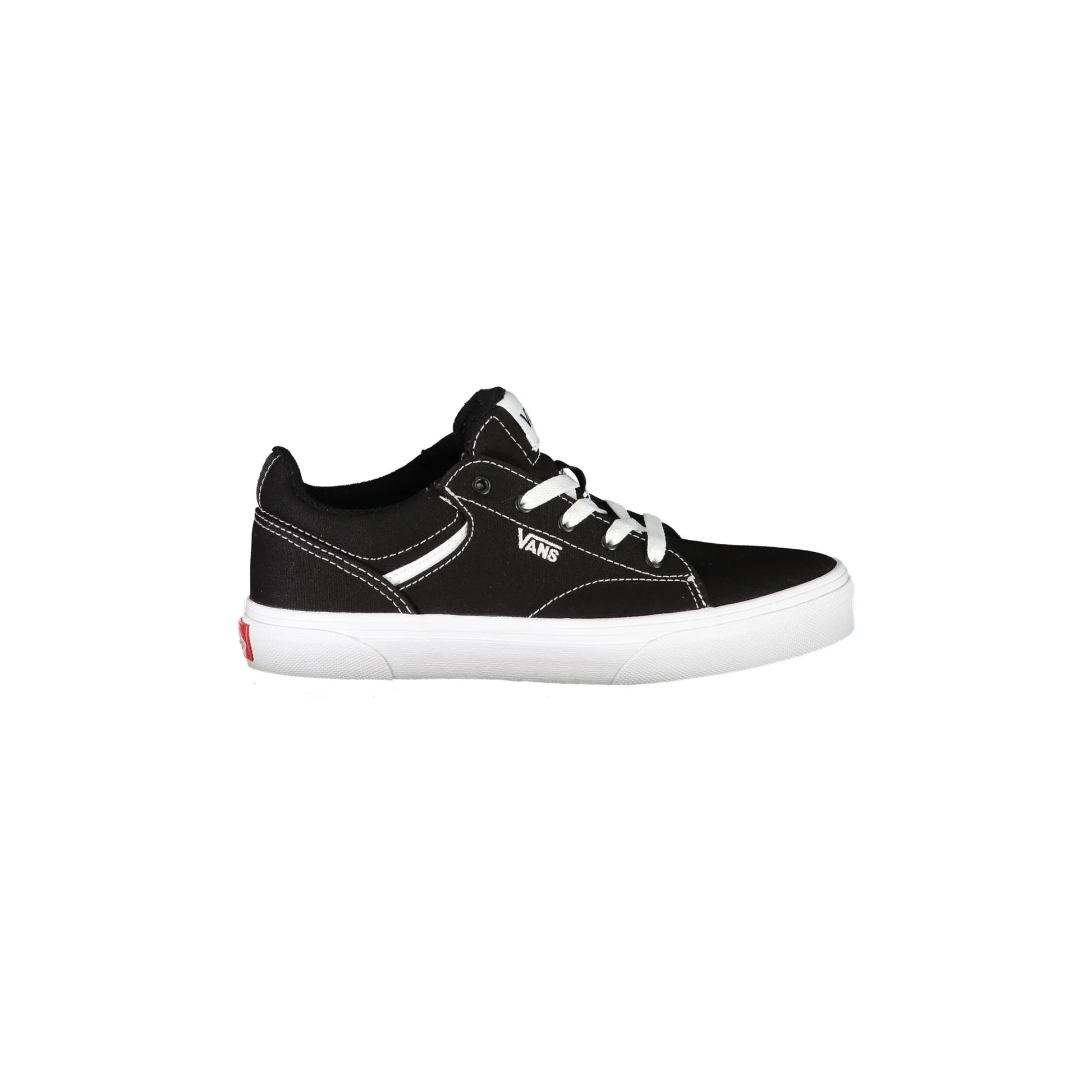 Vans Sneakers Uomo Nere Dettagli a Contrasto Logo Nero - foto prodotto