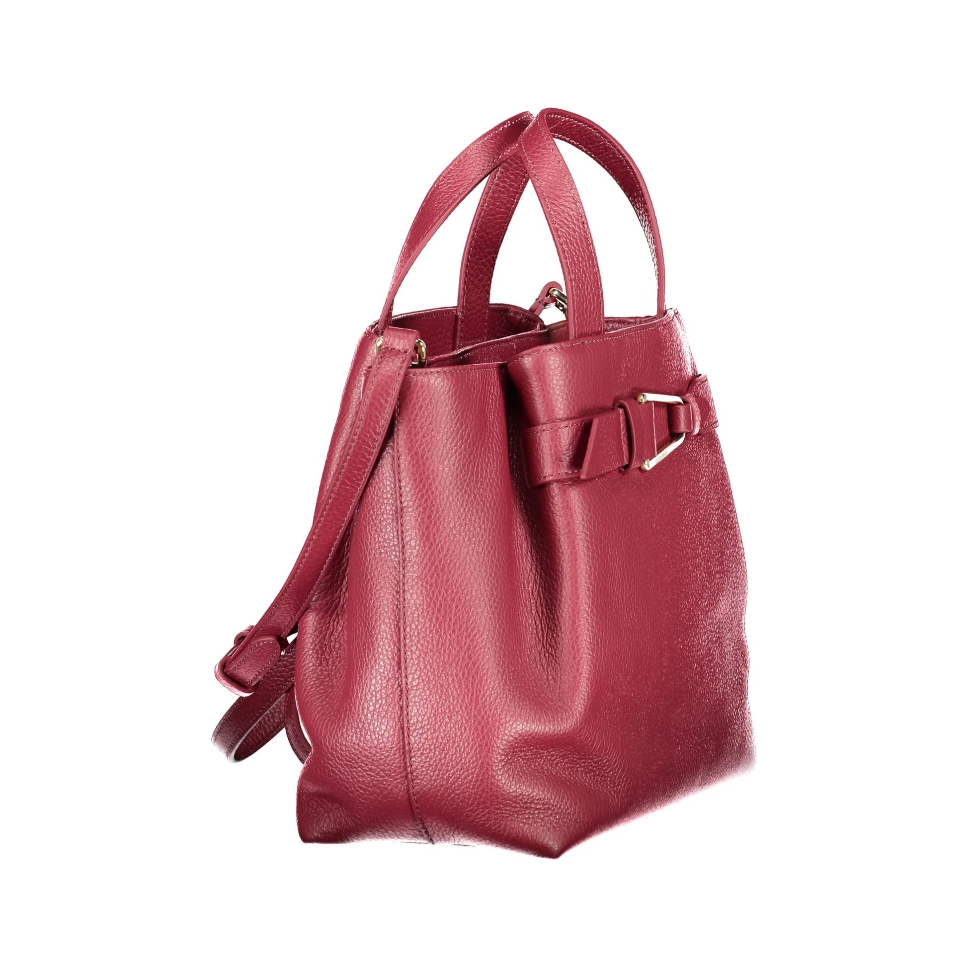 Coccinelle Borsa Donna Rossa Malory Manici Tracolla Pelle Zip Logo Borse rosso - vista 3
