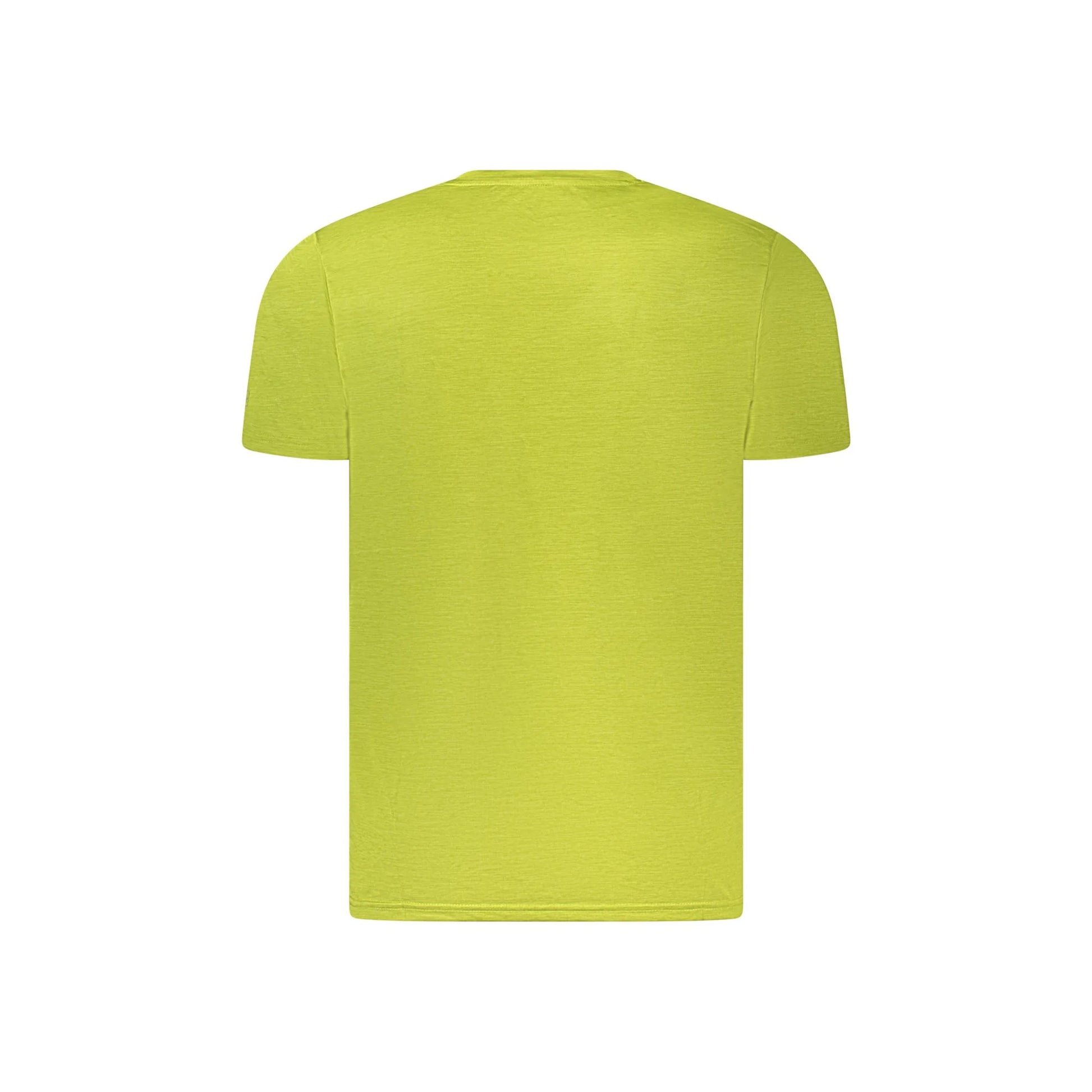 Norway 1963 T-Shirt Maniche Corte Uomo Verde Logo - vista 2