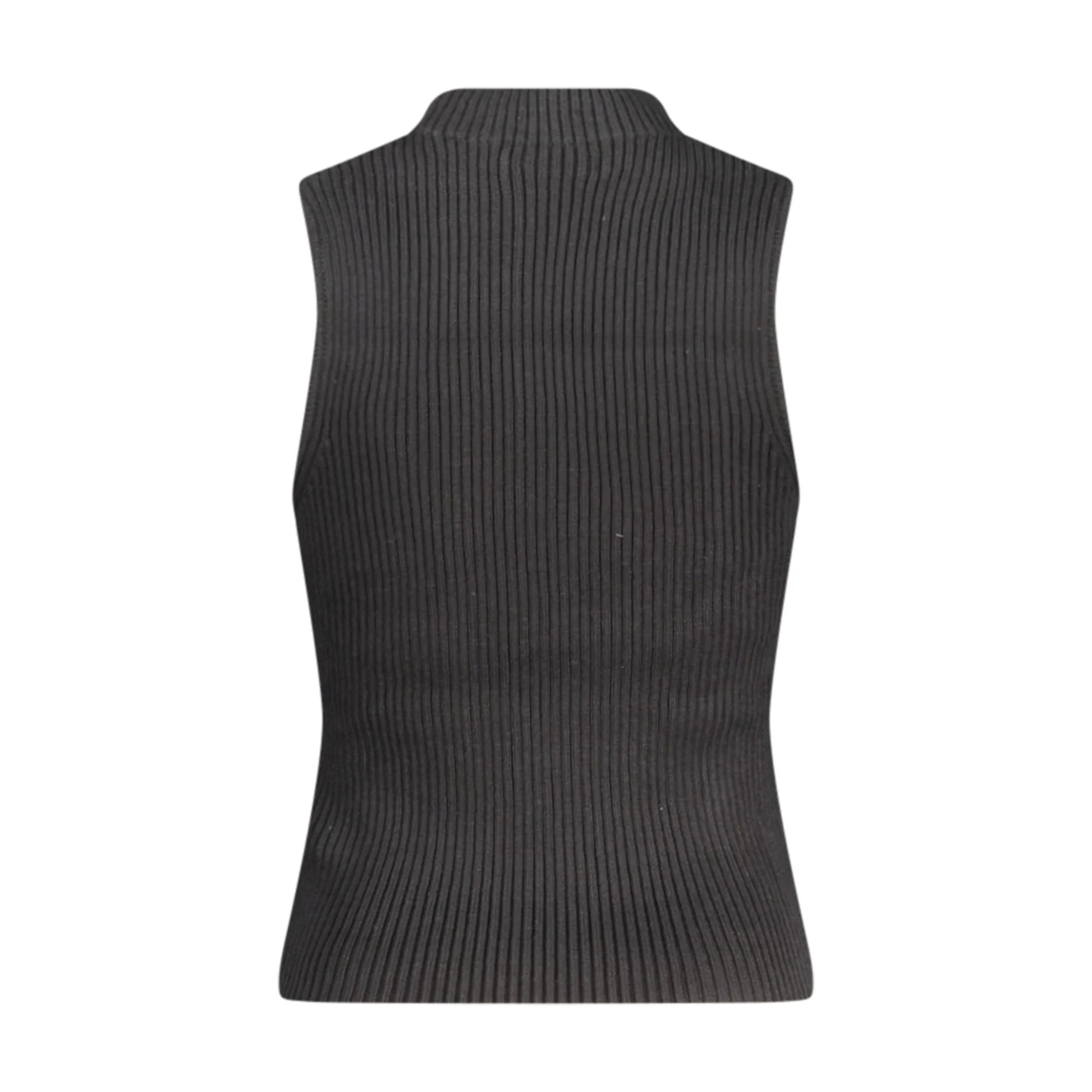 Guess Jeans Canotta Donna Nera Logo Camicie nero - vista 2