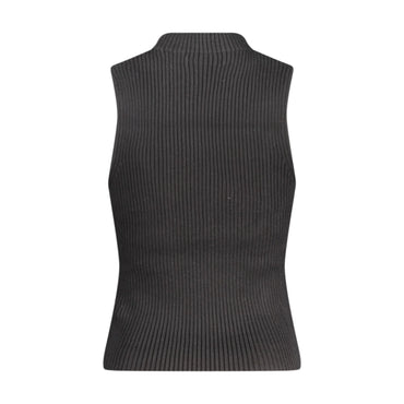 Guess Jeans Canotta Donna Nera Logo Camicie nero - vista 2