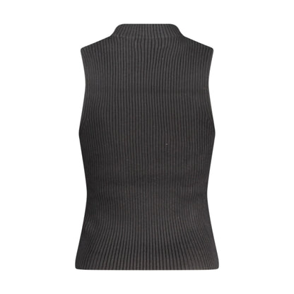 Guess Jeans Canotta Donna Nera Logo Camicie nero - vista 2