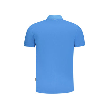 Napapijri Polo Maniche Corte Uomo Blu Stampa/Ricamo/Logo - vista 2