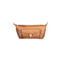 Coccinelle Borsa a Tracolla Pelle Donna Marrone Logo