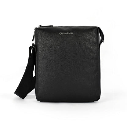 CALVIN KLEIN Borsello Uomo Nero con Tracolla Regolabile e Logo - foto prodotto