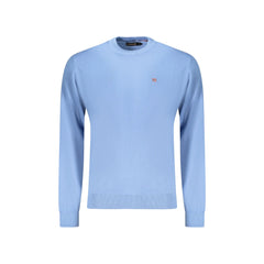 Napapijri Pulover Bărbați Albastru Brodat