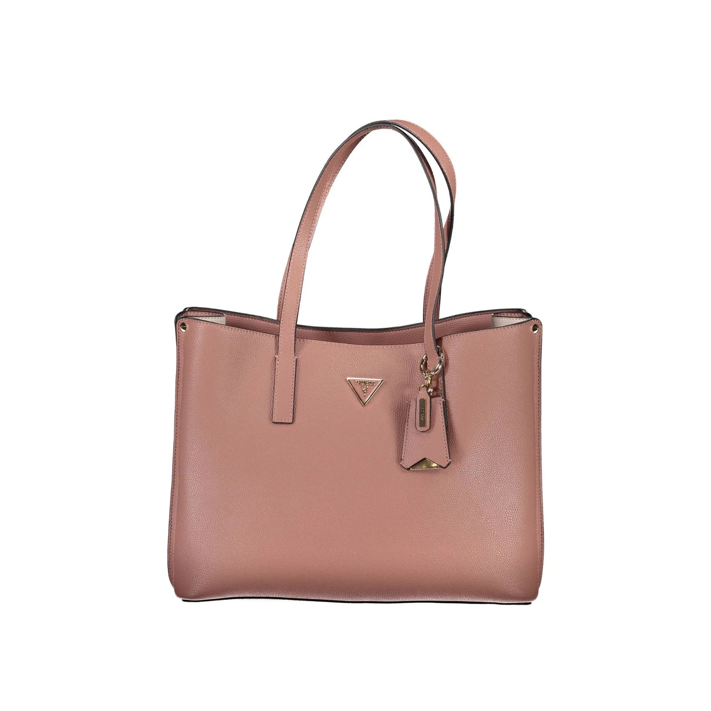 GUESS JEANS Borsa Donna Rosa Meridian a Spalla con Tasche Esterne e Zip Borse - foto prodotto