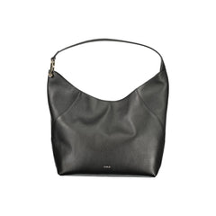 Furla Shoulder Bag Women's Black Leather Logo