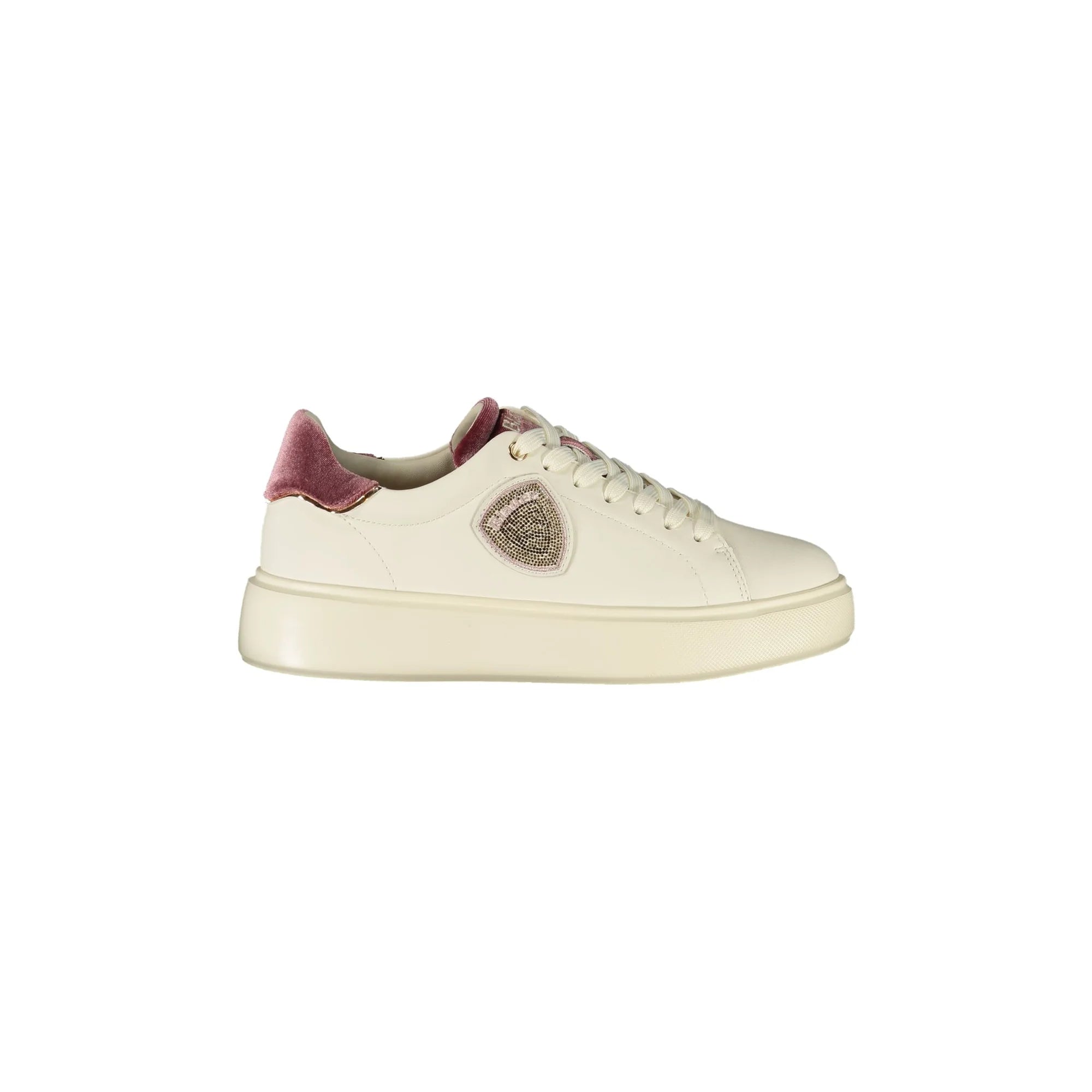 Blauer Sneakers donna Bianco