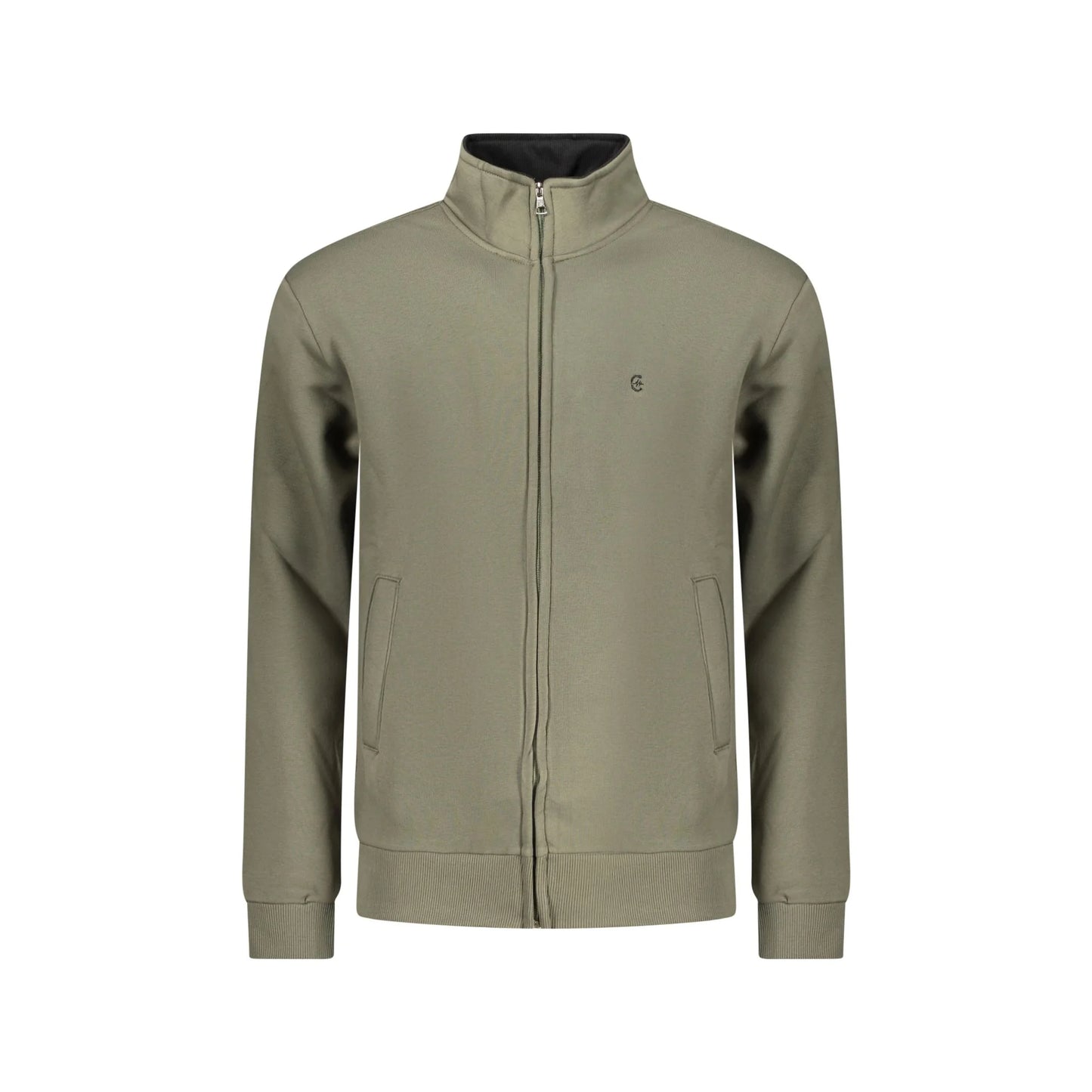 Coveri Moving Felpa Maniche Lunghe Uomo Verde Zip Felpe - foto prodotto