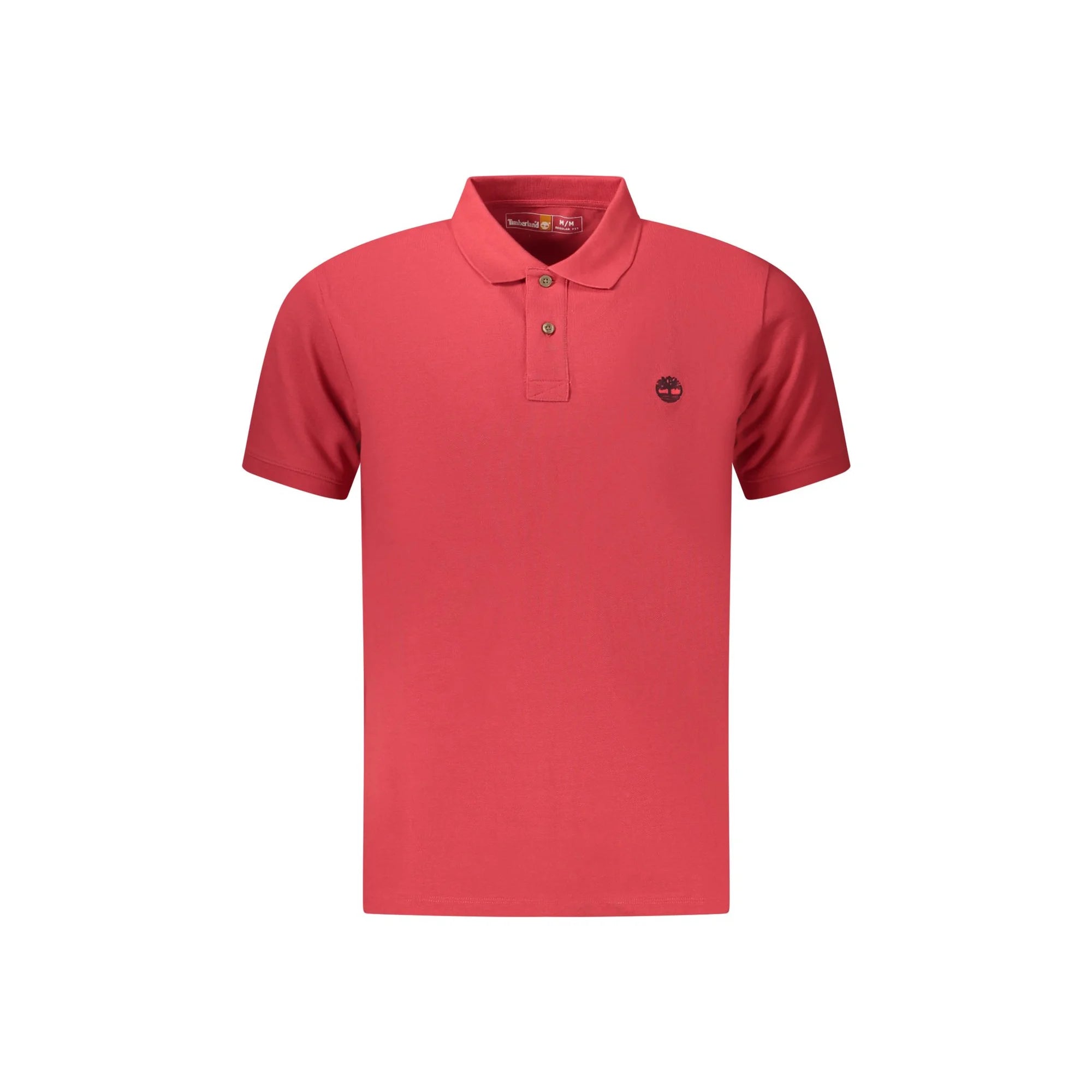 TIMBERLAND POLO MANICHE CORTE UOMO ROSSO