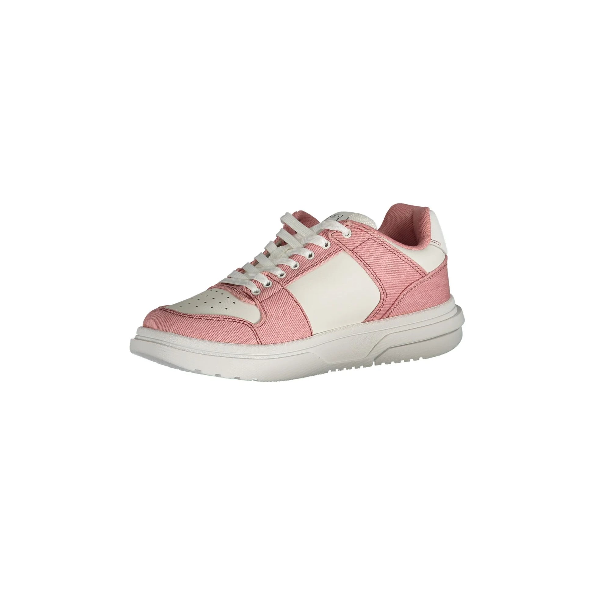 TOMMY HILFIGER Calzatura Sportiva Donna Rosa con Dettagli a Contrasto Sneakers - vista 3