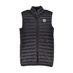 North Sails Vestă Bărbați Neagră cu Logo