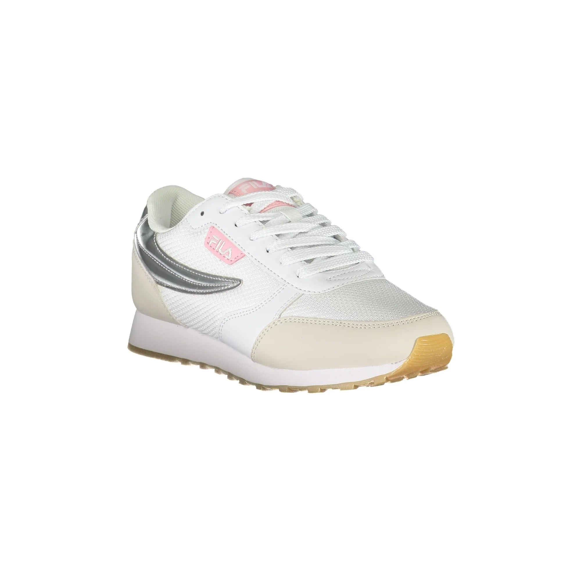 FILA Scarpe Sneakers Donna Bianche con Lacci e Logo bianco - vista 2