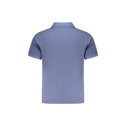 PEPE JEANS POLO MANICHE CORTE UOMO BLU