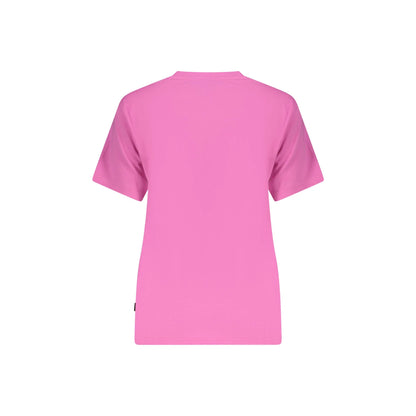 CONVERSE T-SHIRT MANICHE CORTE DONNA ROSA