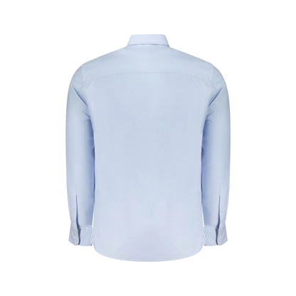 North Sails Camicia Maniche Lunghe Uomo Azzurra Ricamo Camicie azzurro - vista 2