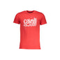 Cavalli Class T-Shirt Maniche Corte Uomo Rossa Stampa Rosso - foto prodotto