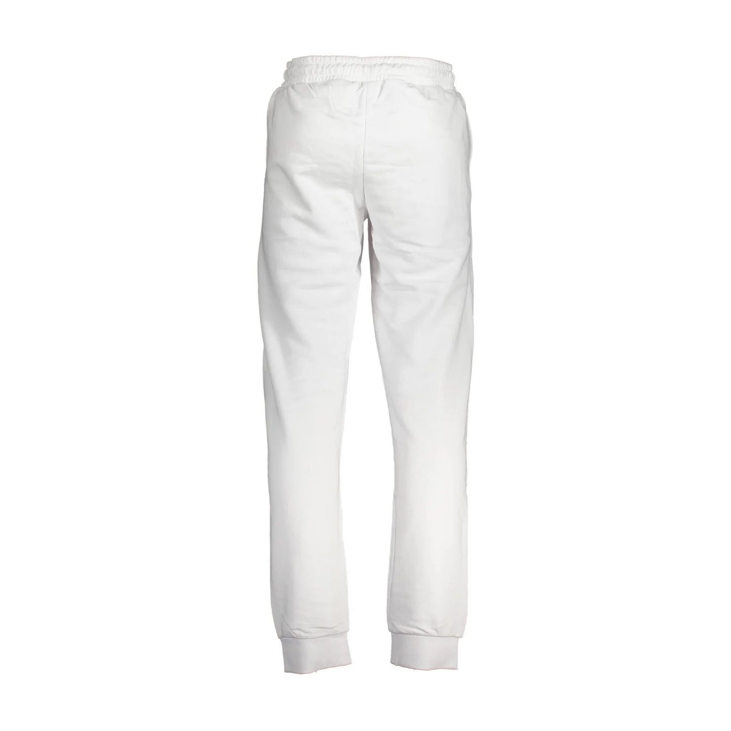 Fila Pantaloni Uomo Bianco Ricamo - vista 2