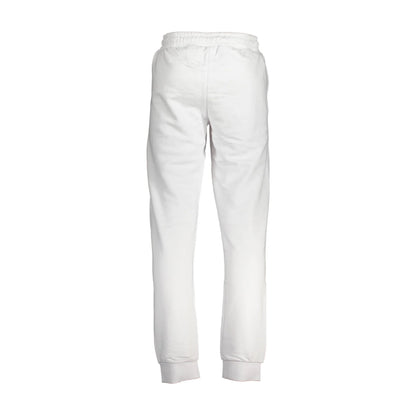 Fila Pantaloni Uomo Bianco Ricamo - vista 2