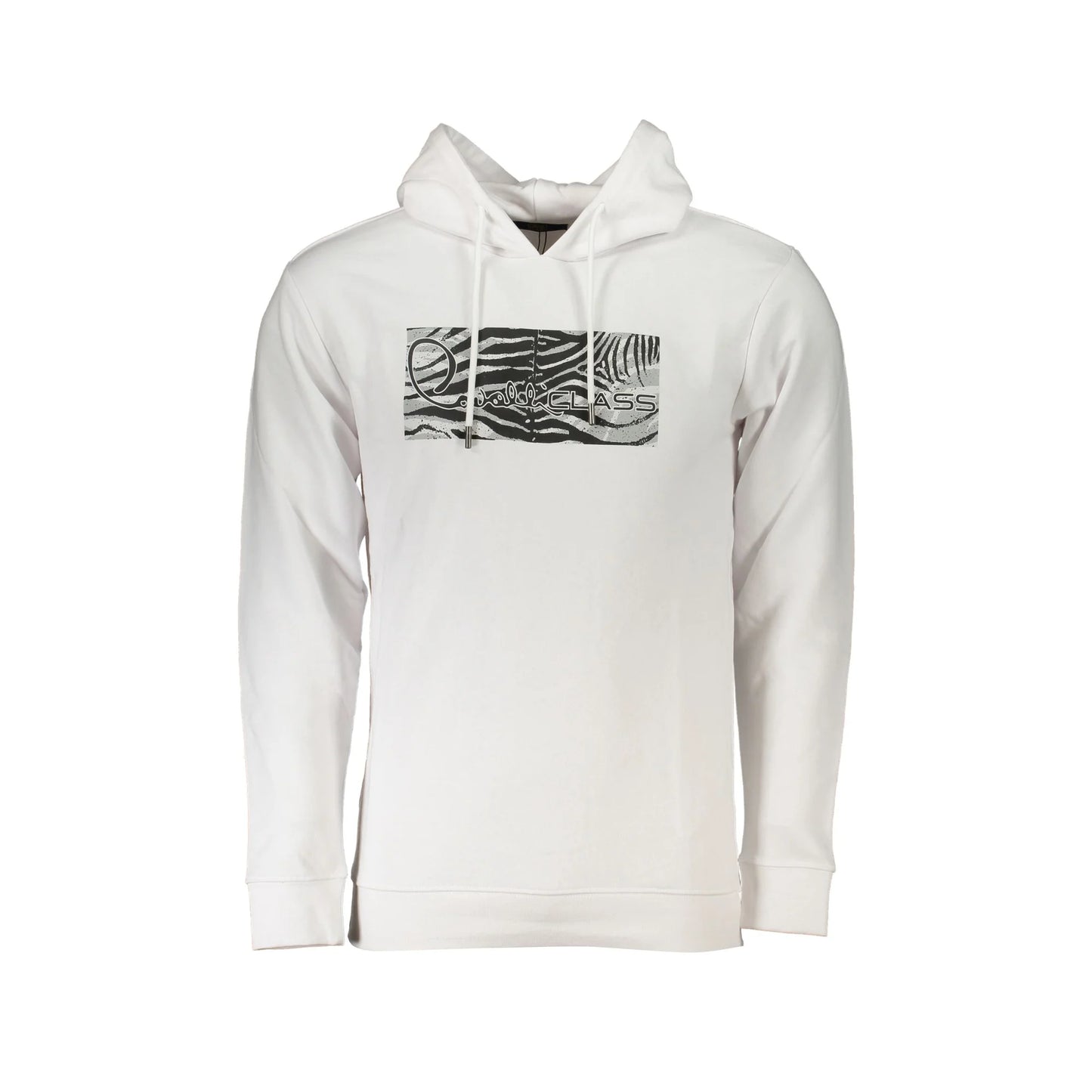 Cavalli Class Felpa Maniche Lunghe Uomo Bianca Stampa Logo Felpe Bianco - foto prodotto