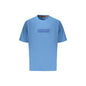 Napapijri T-Shirt Maniche Corte Uomo Azzurra Stampa Logo Azzurro - foto prodotto