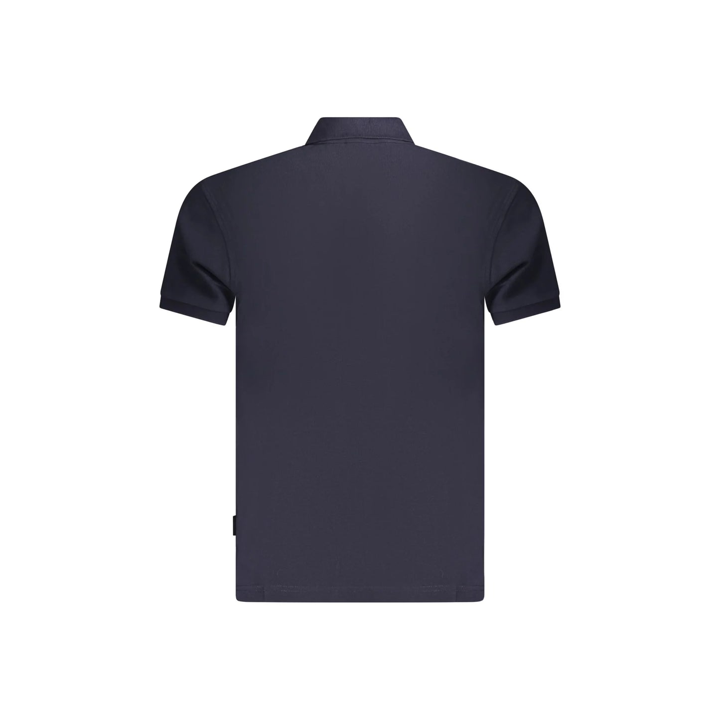 Napapijri Polo Maniche Corte Uomo Blu Stampa - vista 2