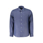 North Sails Camicia Maniche Lunghe Uomo Blu Ricamo Camicie - foto prodotto