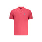North Sails Short Polo Uomo Rossa Maniche Corte Applicazione Logo Rosso - foto prodotto