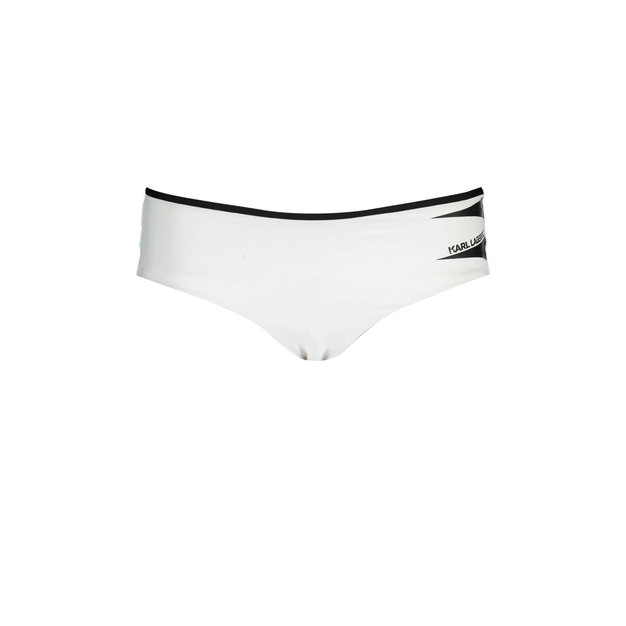 KARL LAGERFELD BEACHWEAR COSTUME PARTE SOTTO DONNA BIANCO