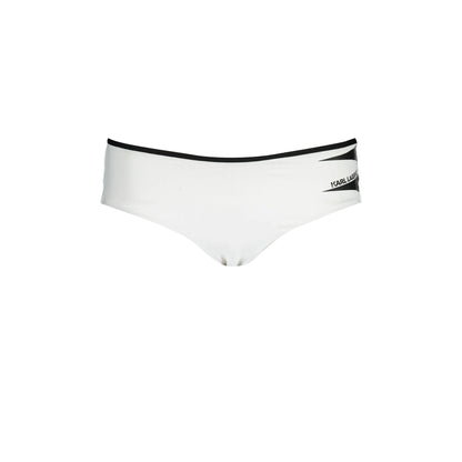 Karl Lagerfeld Beachwear Costume Mare Donna Bianco Stampa - foto prodotto